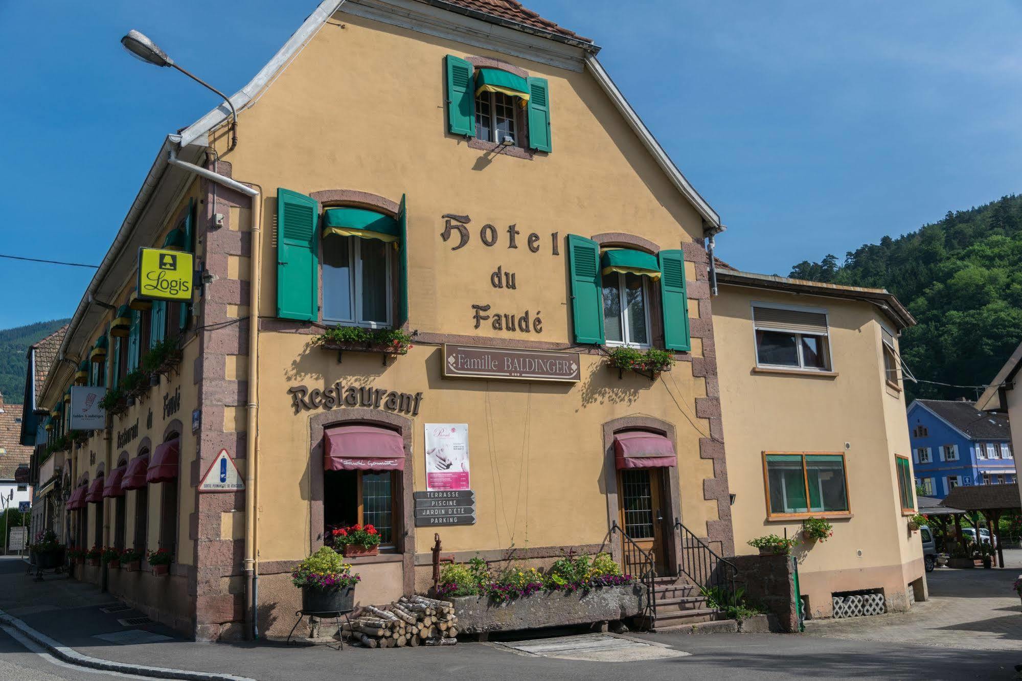 Hotel Restaurant Du Faude Lapoutroie Exterior photo